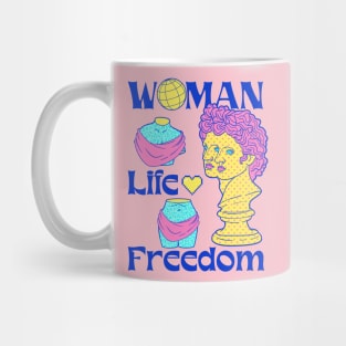 "Just A Girl Who Chooses Happy And Freedom In Life " Mug